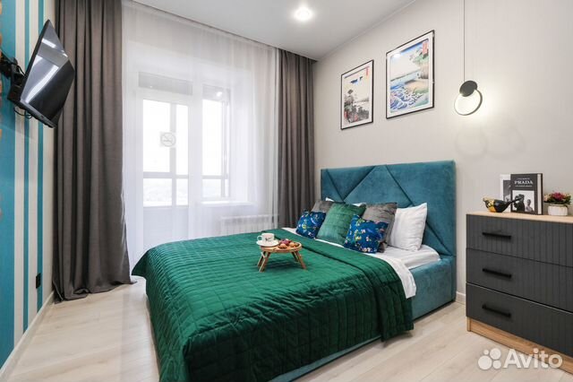 

1-к. квартира, 33 м², 2 кровати