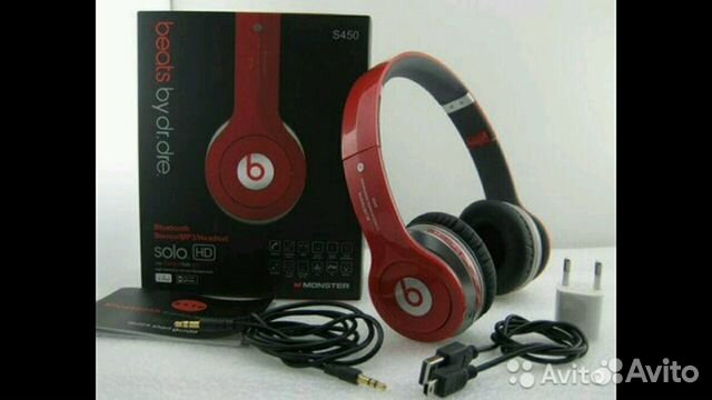 Наушники Bluetooth Beats Solo 2 (новые)