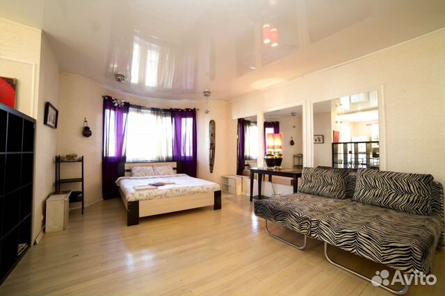 

Квартира-студия, 50 м², 2 кровати