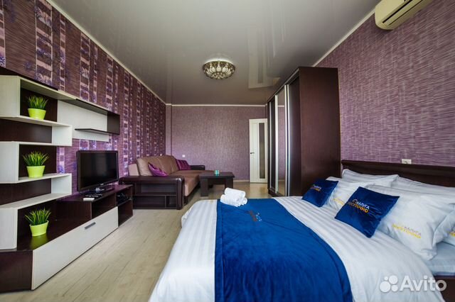 

1-к. квартира, 50 м², 2 кровати