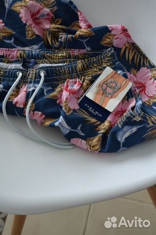 Новые пляжные шорты Zara Новые пляжные шорты Zara