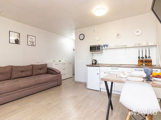 

Квартира-студия, 29 м², 2 кровати