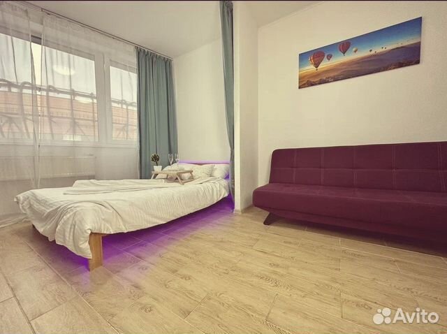 

Квартира-студия, 26,1 м², 2 кровати
