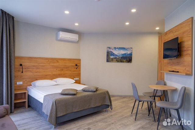 

Квартира-студия в апарт-отеле, 30 м², 2 кровати