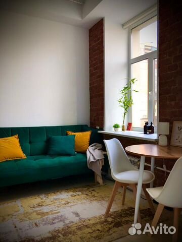 

Квартира-студия, 19,7 м², 2 кровати