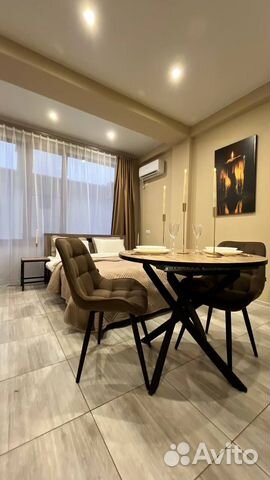 

Квартира-студия, 29 м², 2 кровати