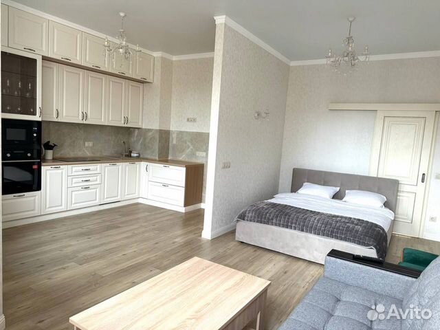 

Квартира-студия, 42 м², 2 кровати