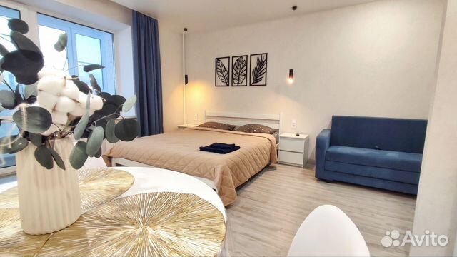 

Квартира-студия, 30 м², 2 кровати