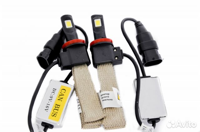 LED лампы головного света H11 (гибкий кулер) LED лампы головного света H11 (гибкий кулер)