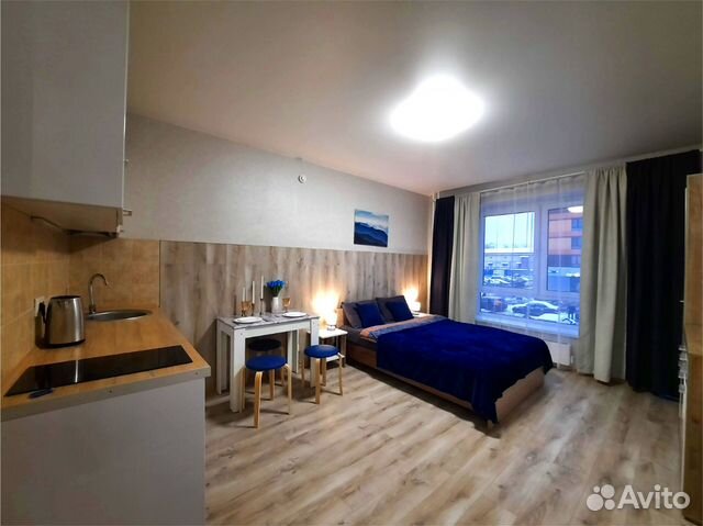

Квартира-студия, 22 м², 1 кровать