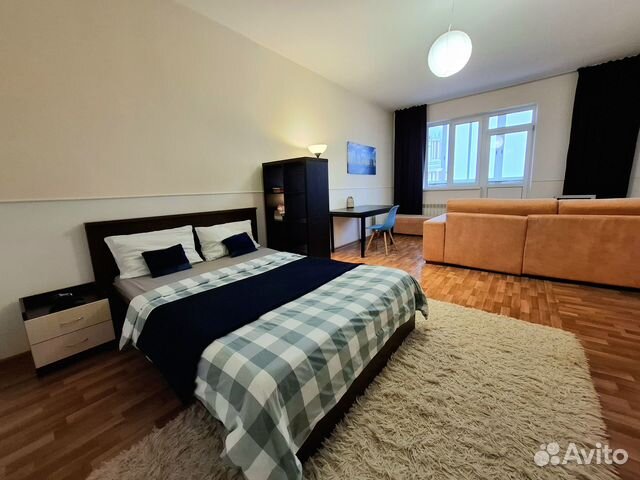 

1-к. квартира, 57 м², 3 кровати
