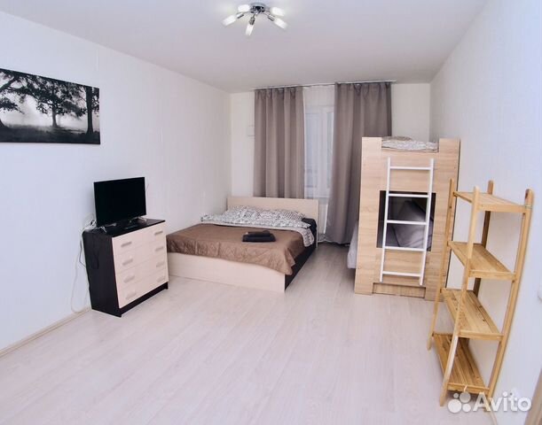 

1-к. квартира, 40 м², 2 кровати