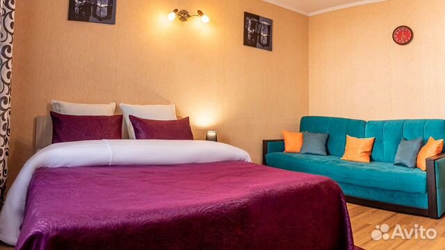 

1-к. квартира, 47 м², 2 кровати