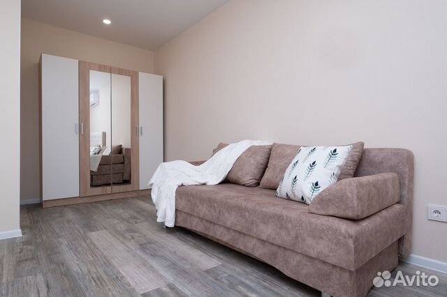 

1-к. квартира, 45 м², 2 кровати
