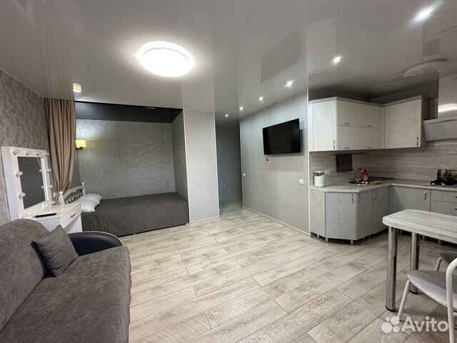 

Квартира-студия, 32 м², 2 кровати