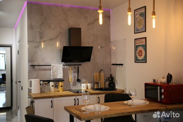 

Квартира-студия, 33 м², 2 кровати