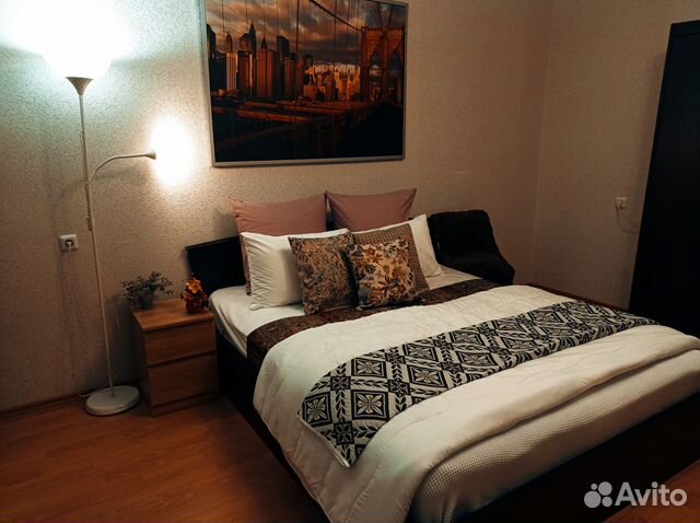 

1-к. квартира, 43 м², 2 кровати