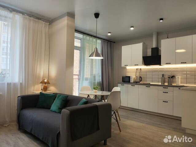 

Квартира-студия, 35 м², 2 кровати