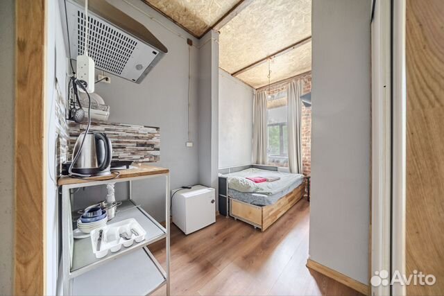 

Квартира-студия, 18 м², 2 кровати