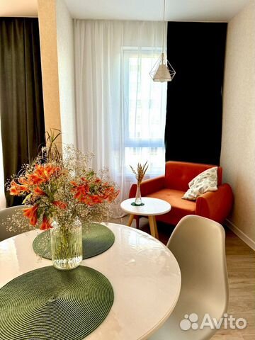 

Квартира-студия, 35 м², 3 кровати