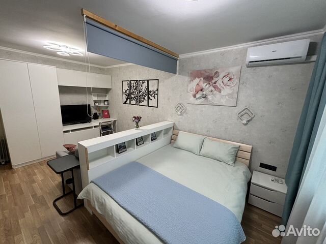 

1-к. квартира, 38 м², 2 кровати
