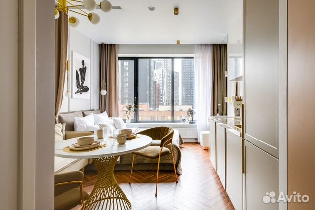 

Квартира-студия, 25 м², 2 кровати