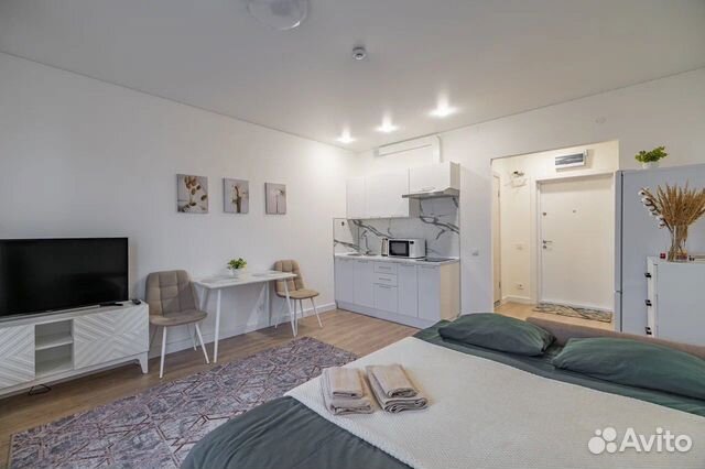 

Квартира-студия, 23 м², 1 кровать