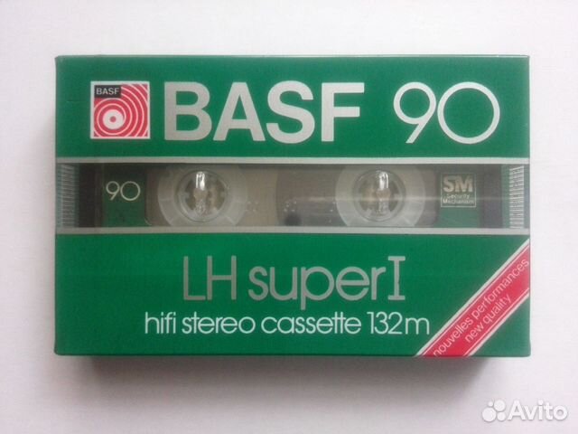 Аудиокассеты basf LH super I 90 1981 germany Аудиокассеты basf LH super I 90 1981 germany