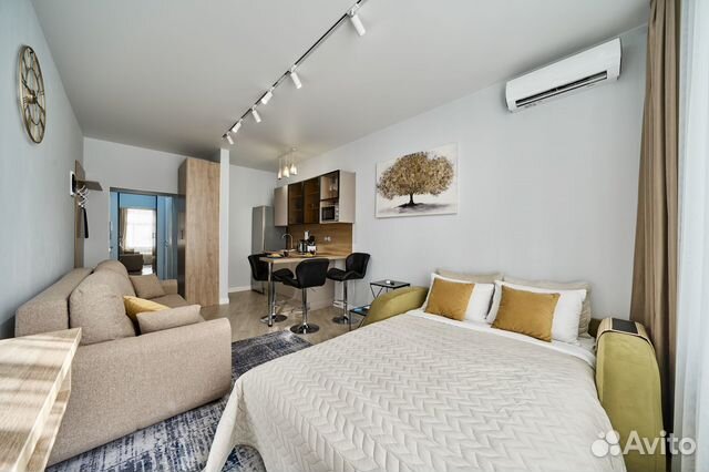 

Квартира-студия, 20 м², 2 кровати