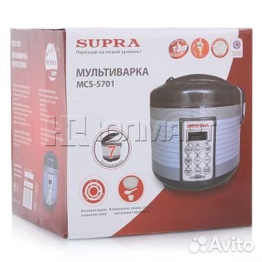 Мультиварка Supra MCS-5701 (5л, 900 Вт)