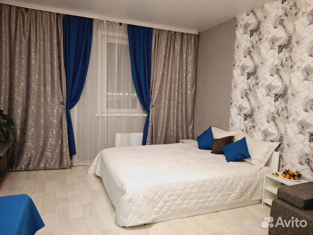 

Квартира-студия, 33 м², 2 кровати