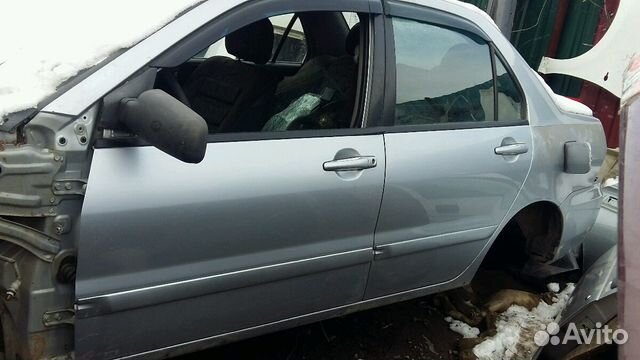 Дверь левая Mitsubishi Lancer IX б/у