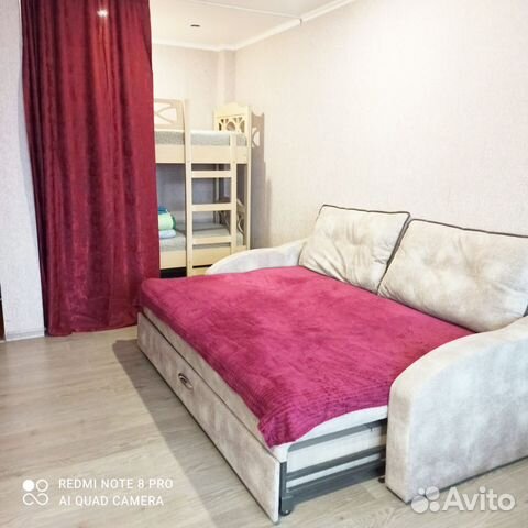 

1-к. квартира, 40 м², 4 кровати