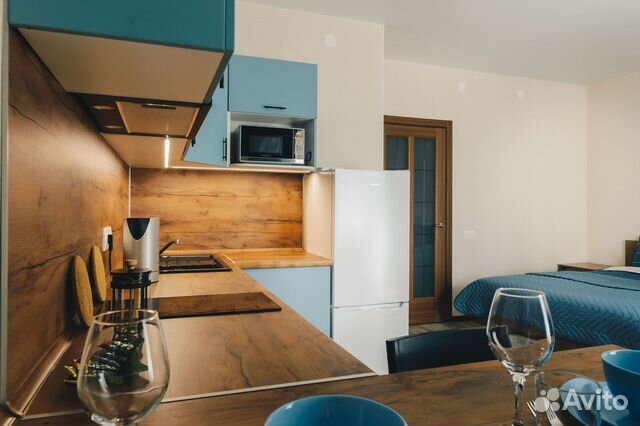 

Квартира-студия, 30 м², 2 кровати