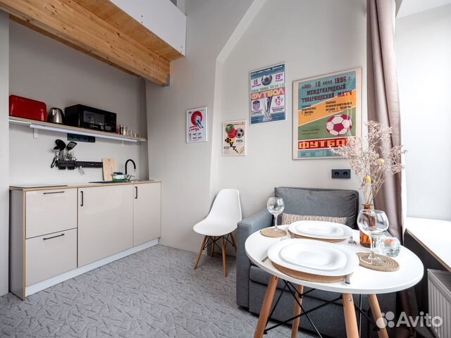 

Квартира-студия, 18 м², 1 кровать