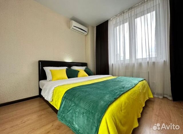 

1-к. квартира, 41 м², 2 кровати