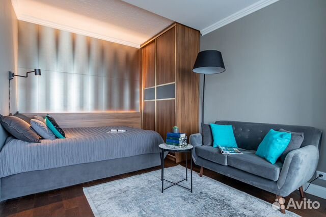 

Квартира-студия, 30 м², 1 кровать
