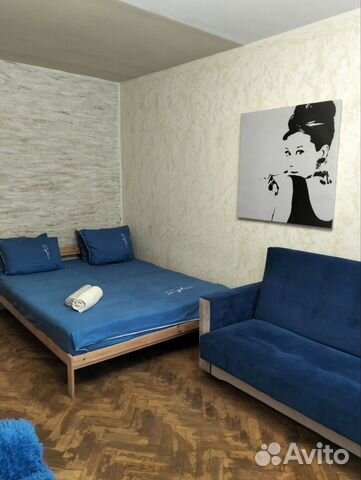 

1-к. квартира, 43 м², 3 кровати