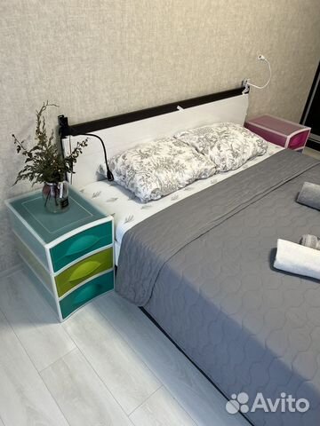 

1-к. квартира, 44 м², 2 кровати