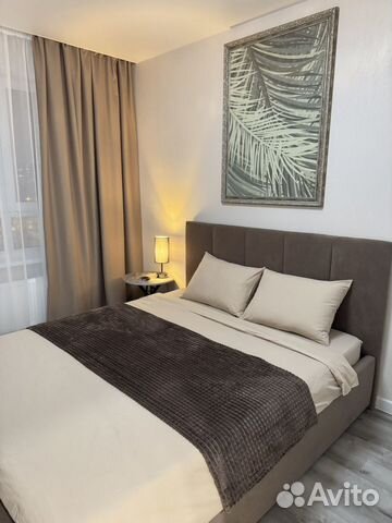 

1-к. квартира, 44 м², 2 кровати