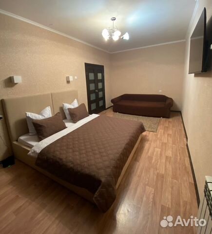 

1-к. квартира, 45 м², 2 кровати