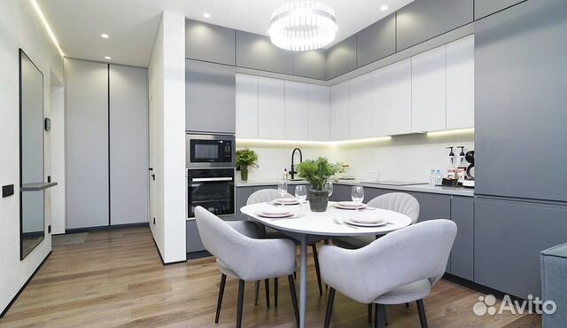 

1-к. квартира, 55 м², 2 кровати