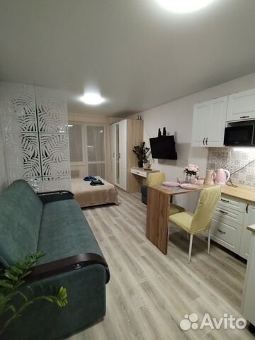 

Квартира-студия, 30 м², 2 кровати