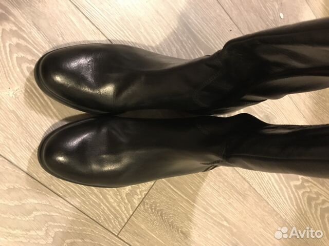 Сапоги женские кожаные Новые