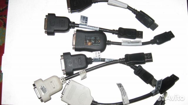 Display Port DP - DVI-D DVI и Port DP - hdmi