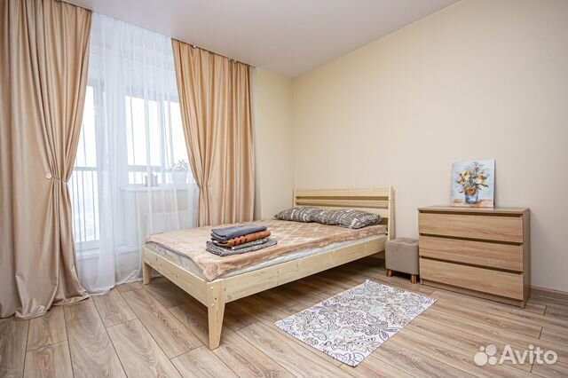 

Квартира-студия, 33 м², 2 кровати