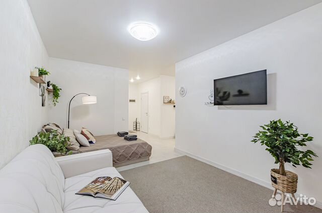 

1-к. квартира, 35 м², 2 кровати