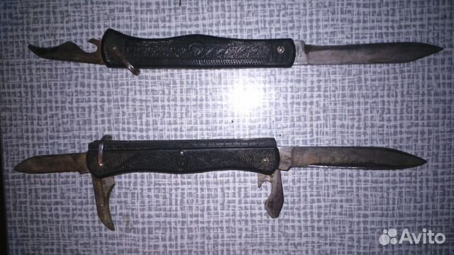 Два туристических ножа СССР