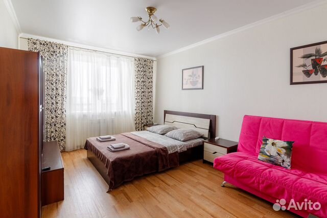 

1-к. квартира, 41,8 м², 2 кровати