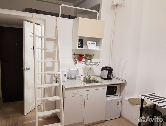Студия, 20 м², 1/3 эт. Студия, 20 м², 1/3 эт.